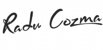 Radu Cozma signature